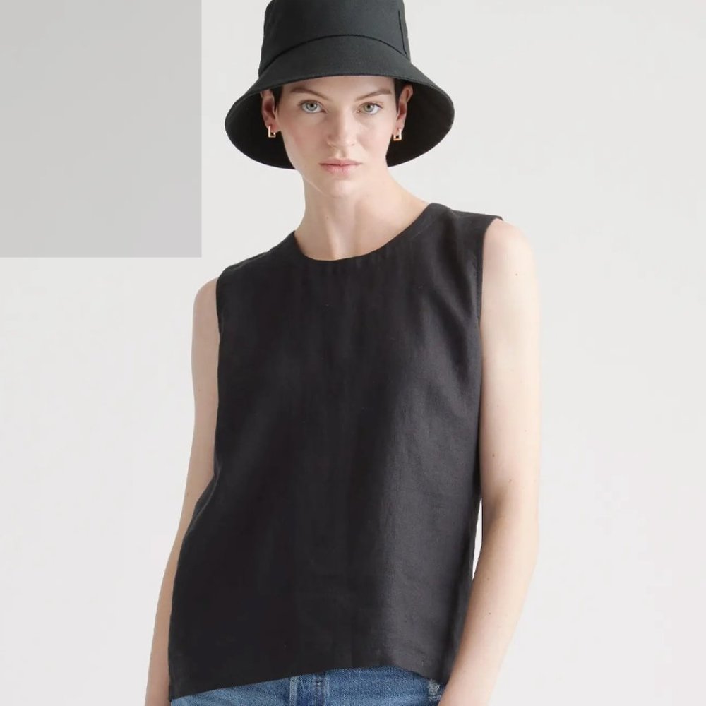 Quince linen top